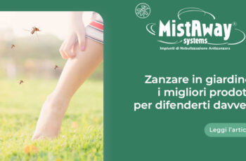 Zanzare in giardino: i migliori prodotti per difenderti davvero