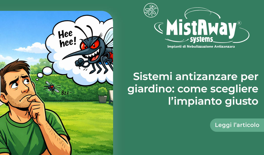 Sistemi antizanzare per giardino