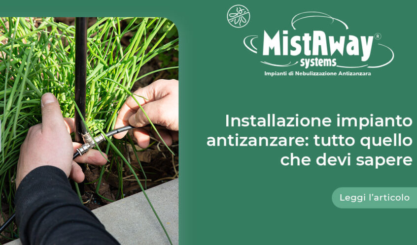 installazione impianto antizanzare